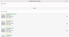 Desktop Screenshot of livemedia.mobi