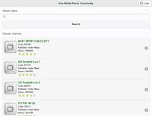Tablet Screenshot of livemedia.mobi